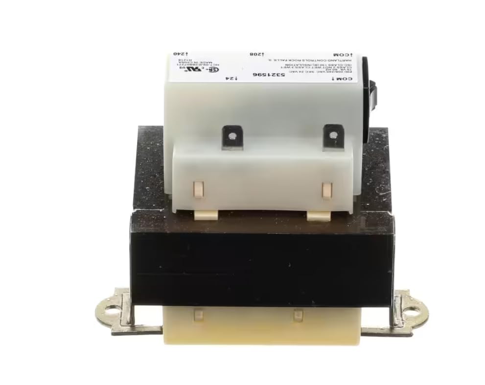 Fits York 5321596 HCT-09JE2BB07271 H1218 Transformer, 208/230 to 24 Volt, 50/60HZ, 75VA for TM9Y060B12MP11, D1NA060N11025A, D7CG060N09925A