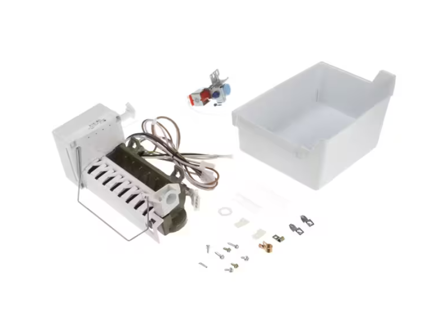 Whirlpool Refrigerator Ice Maker Assembly W10190943 W1, 60 HZ