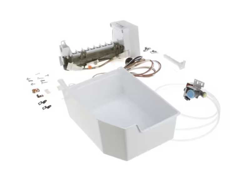 Whirlpool Refrigerator Ice Maker Assembly W10190943 W1, 60 HZ