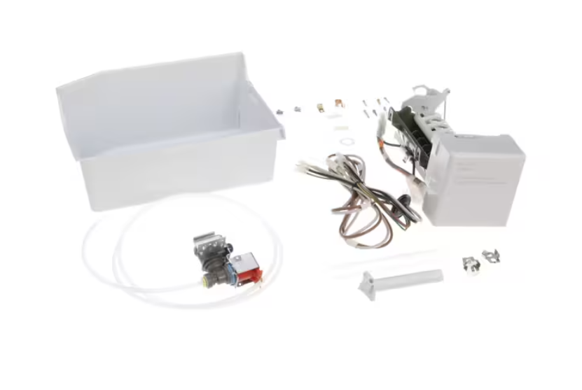 Whirlpool Refrigerator Ice Maker Assembly W10190943 W1, 60 HZ