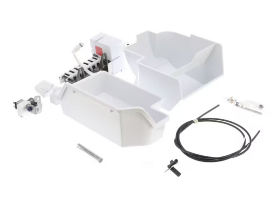 GE Ice Maker Assembly for refrigerator models PDS22MCPAWW, HTS20GBNAWW, GDS20KCSABB etc