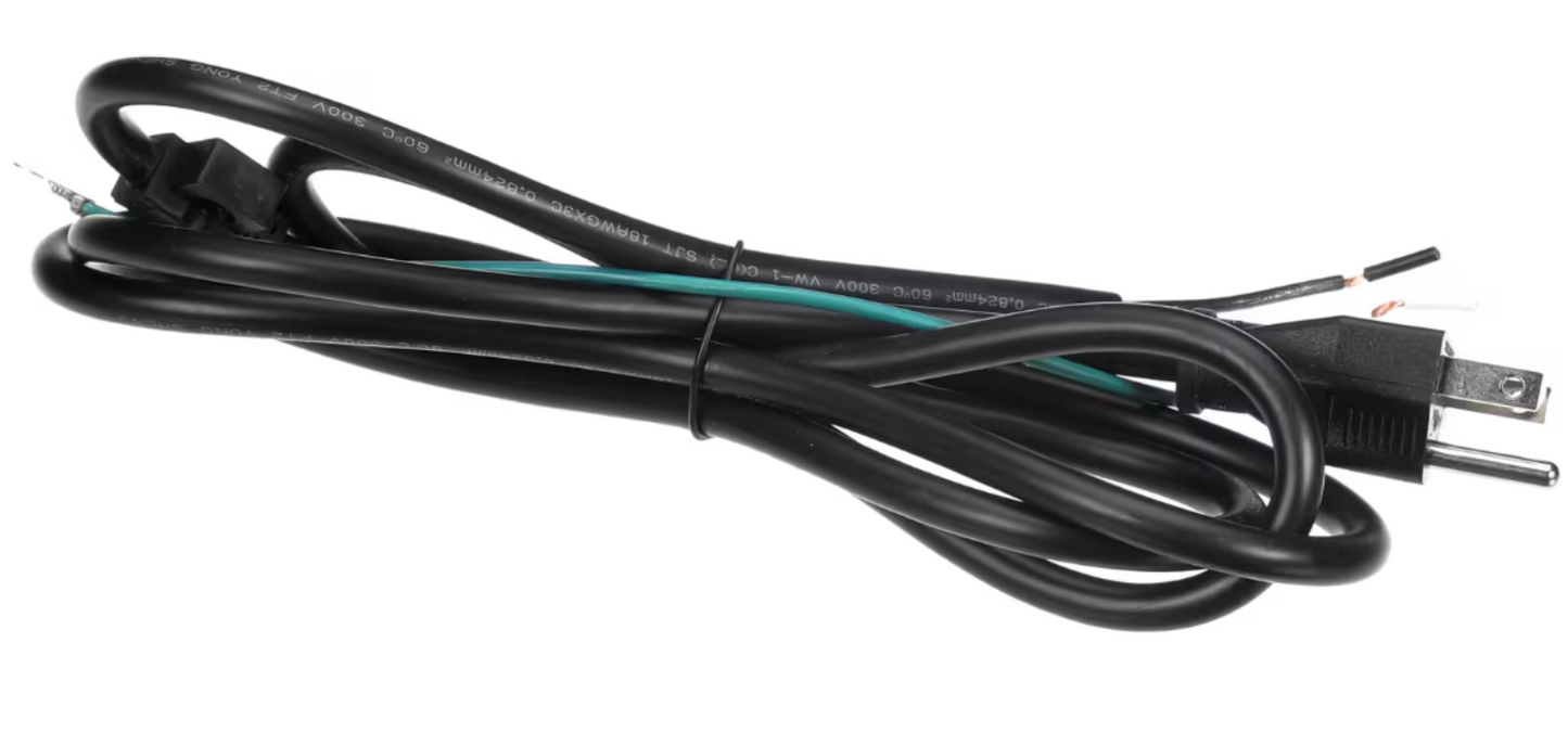Magic Chef SJT 18AWGX3C, Power Cord, 120 V