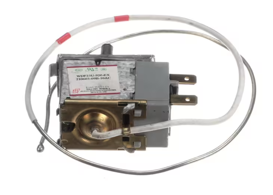 Magic Chef WDF23U-920-EX, 210603-09B-10AC, Thermostat, Temperature Control, 250V, 50/60HZ, for HMDR450 Refrigerator
