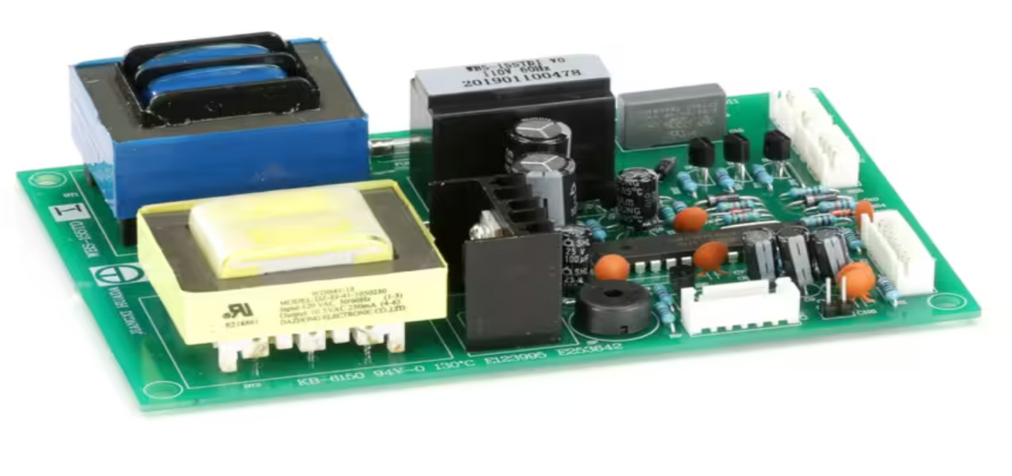 Magic Chef WDB41-18, DZ-EI-41-1050250, Control Board, Main, 39F Max Cold Setting, 110V, 50/60HZ, for MCWBC77DZC