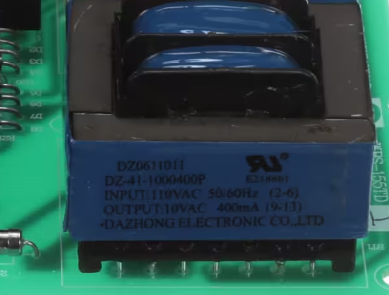 Magic Chef WDB41-18, DZ-EI-41-1050250, Control Board, Main, 39F Max Cold Setting, 110V, 50/60HZ, for MCWBC77DZC