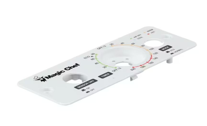 Magic Chef GYJYSMCF1S01 Control Panel, White, for MCSDRY1S Dryer