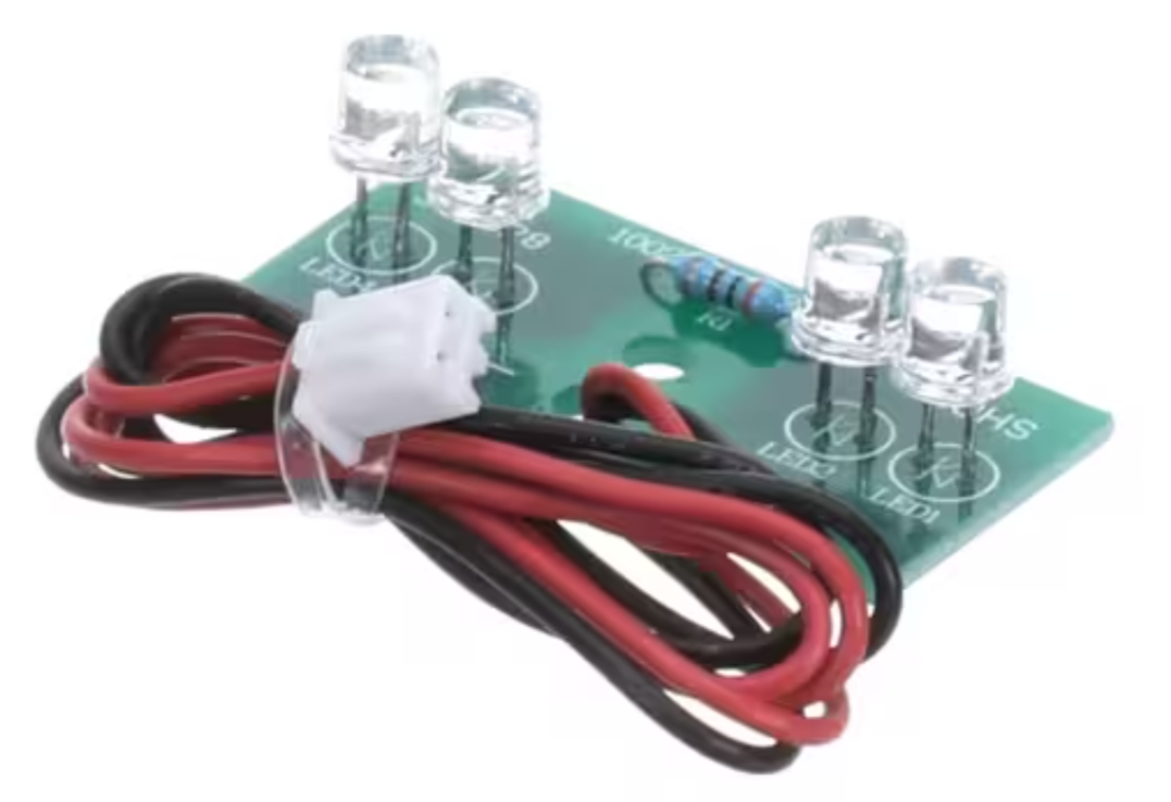 Magic Chef 1002-04-V2-101229, 343928, LED Light Board, Lower, for MCWBC77DZC/BTWB530ST1