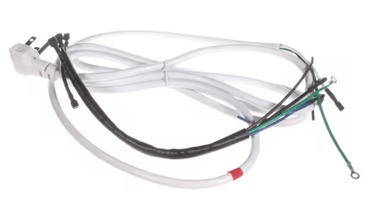 Magic Chef E305314, HTX-600, Power Cord, White, 120 V, for HMCF5W4 / HMCF7W4