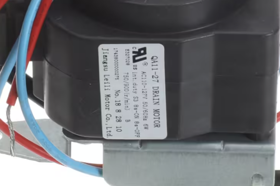 Magic Chef QA11-27, E327028, 17438000000275, Motor, Drain Actuator,110-127V, 50/60HZ, 6W