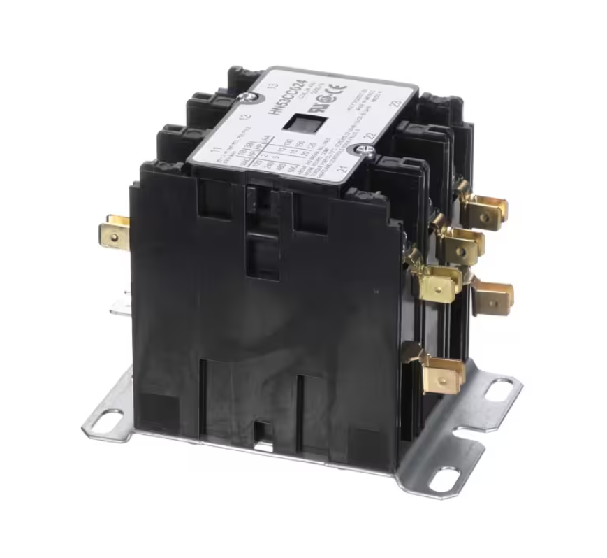 Carrier HVAC HN53CC024 Contactor, 3 Pole, 24VAC 50/60HZ Coil, 30FLA, 40A RES 17EX5 EXTERNAL  19XR FR#C----APO 19XR-#4 REB  119XR-FR#29XR-#5 REB
