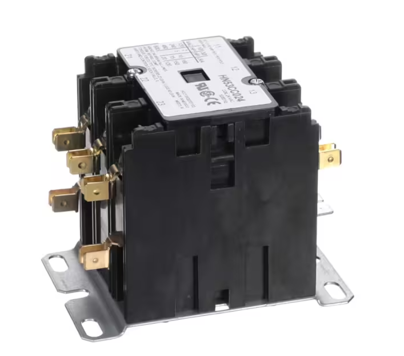 Carrier HVAC HN53CC024 Contactor, 3 Pole, 24VAC 50/60HZ Coil, 30FLA, 40A RES 17EX5 EXTERNAL  19XR FR#C----APO 19XR-#4 REB  119XR-FR#29XR-#5 REB