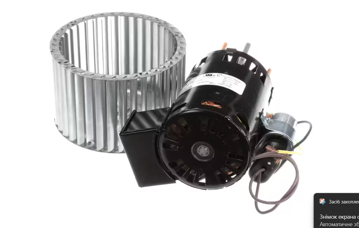 Carrier HVAC 48DJ660007 Motor and Wheel Kit, Inducer, 200-230 Volt, 60HZ, 3200 RPM, 1/16 HP