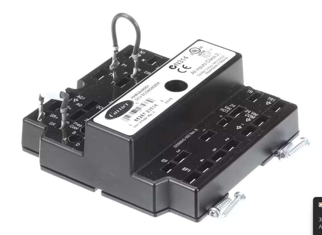 Carrier HVAC HH63AW001 Economizer Control 48HG480165 48HG480166 48HG480167 48HJD020 10  48HJD020 50