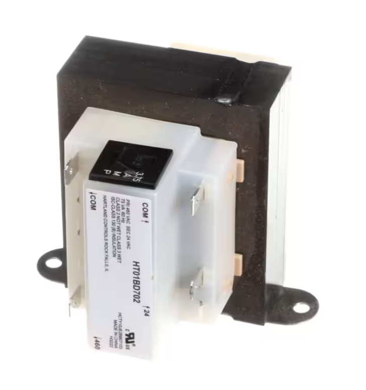 Carrier HVAC HT01BD702 Transformer, 460 to 24 Volt, 75VA 38AUCMSLH-2600 38AUCMSLH-260 138AUCMSLH-2610  38AUCMSLH-261138AUCMSLH-2611 38AUCMSLP-1600