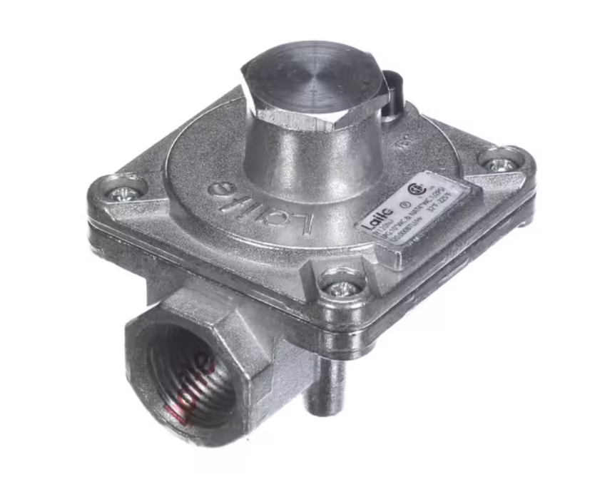 Magic Chef JY120NP Gas Pressure Regulator, Propane 10" WC/Natural 4" WC, 1/2PSI, 120,000BTU/Hr, 32°F-225°F