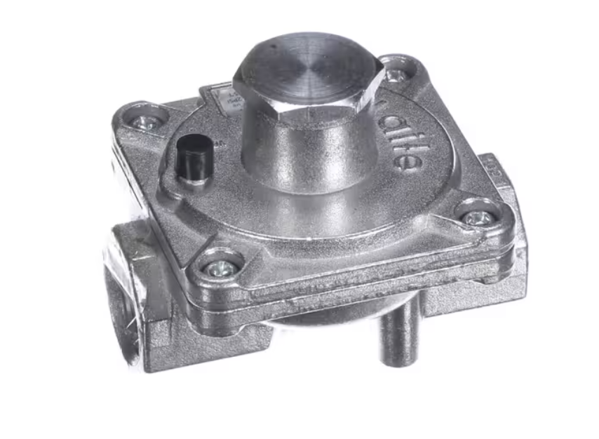 Magic Chef JY120NP Gas Pressure Regulator, Propane 10" WC/Natural 4" WC, 1/2PSI, 120,000BTU/Hr, 32°F-225°F