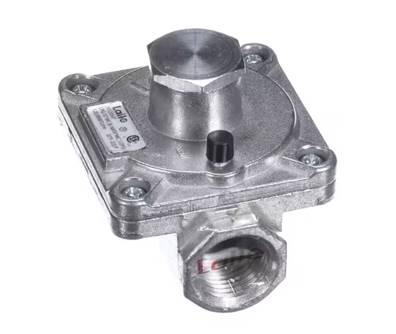 Magic Chef JY120NP Gas Pressure Regulator, Propane 10" WC/Natural 4" WC, 1/2PSI, 120,000BTU/Hr, 32°F-225°F