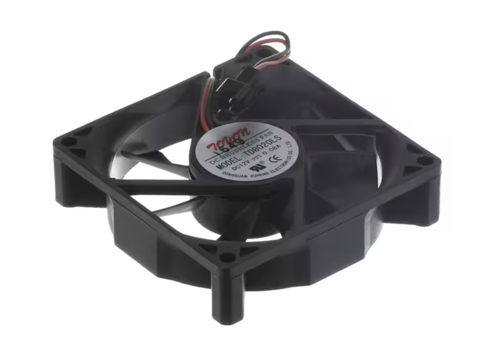 Magic Chef TD8020LS, 12V DC, 0.08A, Fan Motor for HMBC31ST