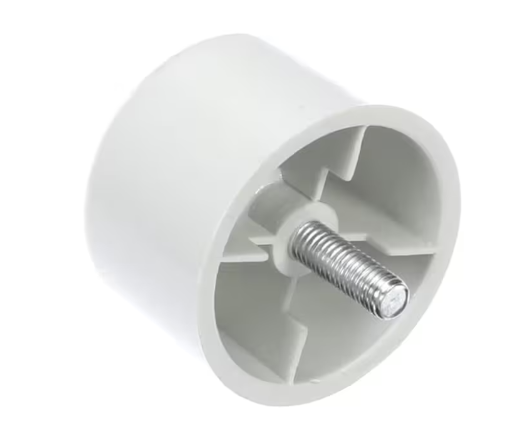 Magic Chef GYJ468-18 Leveler Leg/Foot, White, Single, for MCSDRY1S