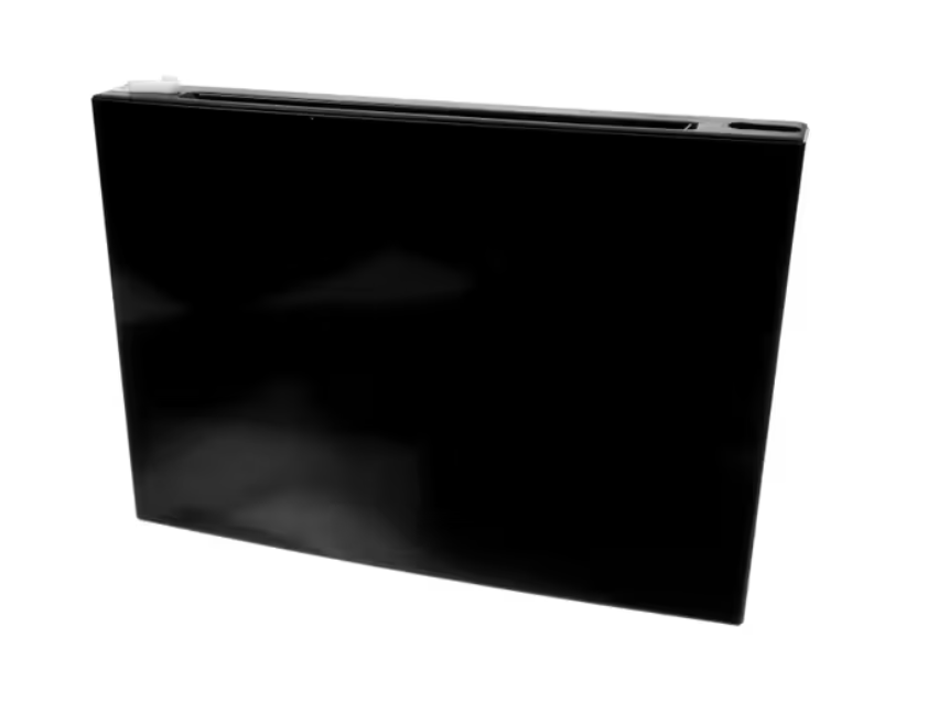 Magic Chef 2100153064 Freezer Door Assembly, Black with White Interior