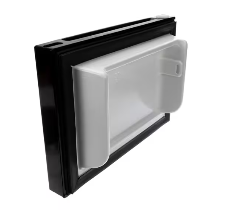 Magic Chef 2100153064 Freezer Door Assembly, Black with White Interior