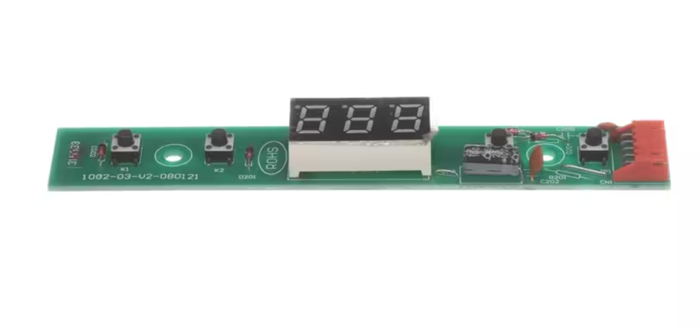 Magic Chef 1002-03-V2-080121, 3S6404058-9.5, JS190117 GY, Right Door PCB for MCWBC24DST