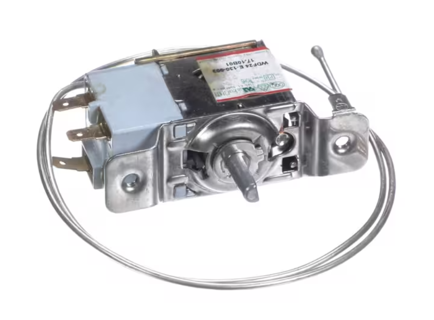 Magic Chef WDF24 E-130-003, 17.10B01, Thermostat, Temperature Control, 250V, 6A, 50/60HZ, for MCAR240SE2
