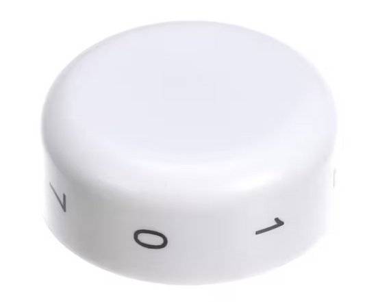 Magic Chef R01050294010 Temperature Control Knob, 0-7 Settings, White
