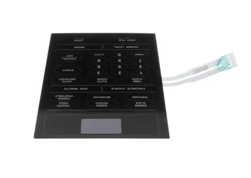 Magic Chef KOR-1GU9A, Membrane Switch/Overlay with Ribbon Cable, for MCO160S