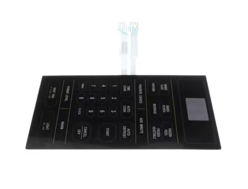 Magic Chef KOR-1GU9A, Membrane Switch/Overlay with Ribbon Cable, for MCO160S