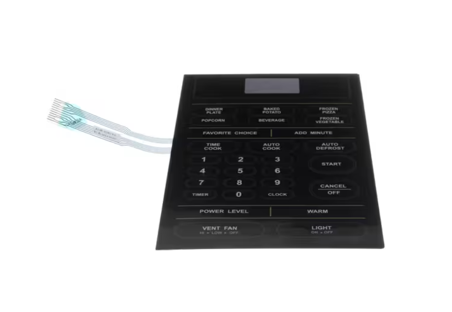 Magic Chef KOR-1GU9A, Membrane Switch/Overlay with Ribbon Cable, for MCO160S