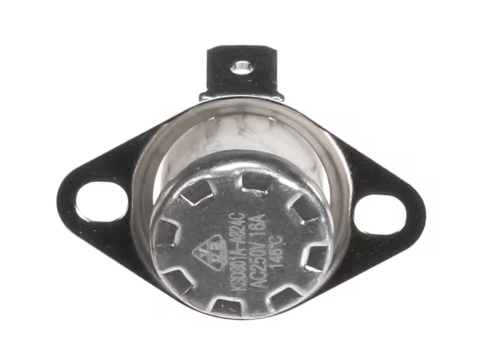Magic Chef KSD301A-A324C, 250V AC, 16A, 145°C, Cooling Thermostat, Disc