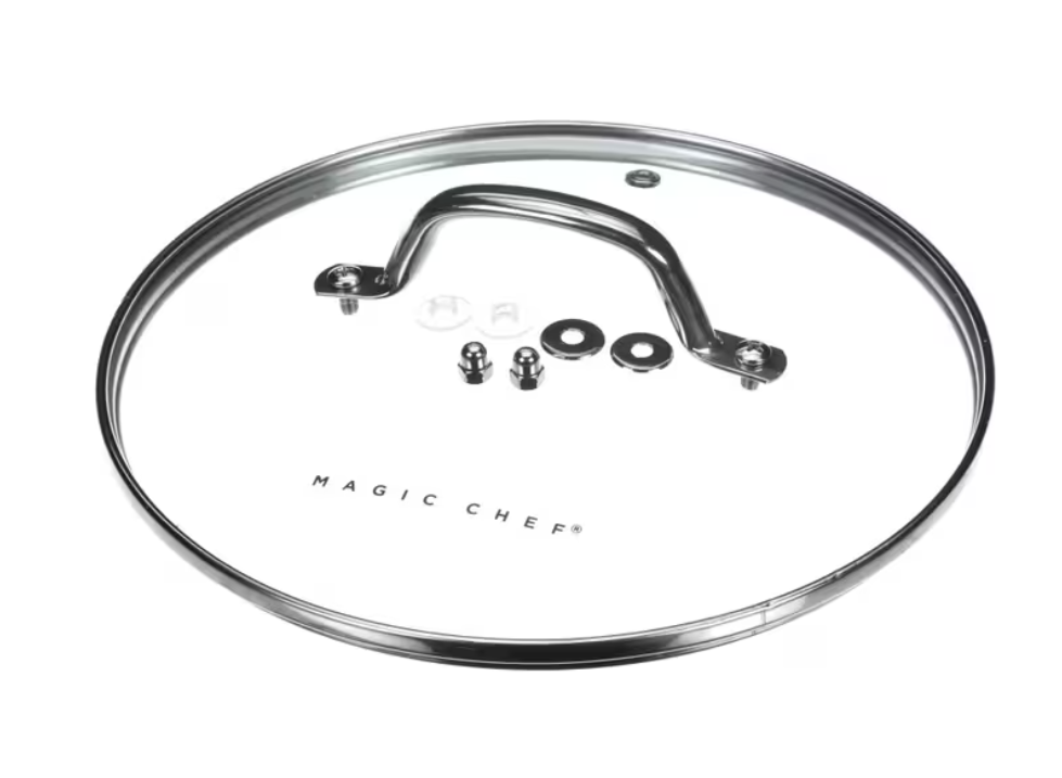 Magic Chef 7222037719 Glass Lid with Handle & Hardware, for MCSMC6B Multi-Cooker