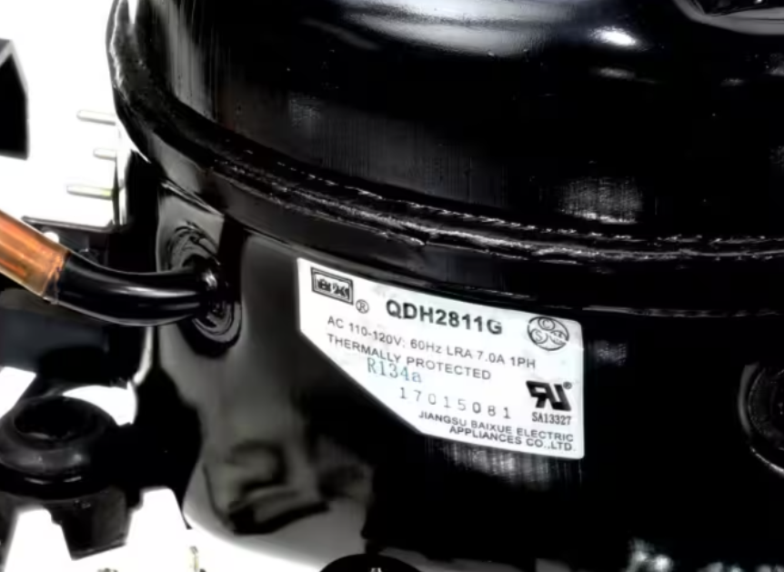 Magic Chef QDH2811G, 17015081, Compressor, 110-120 V, 60HZ, R134A, for MCIM30SST