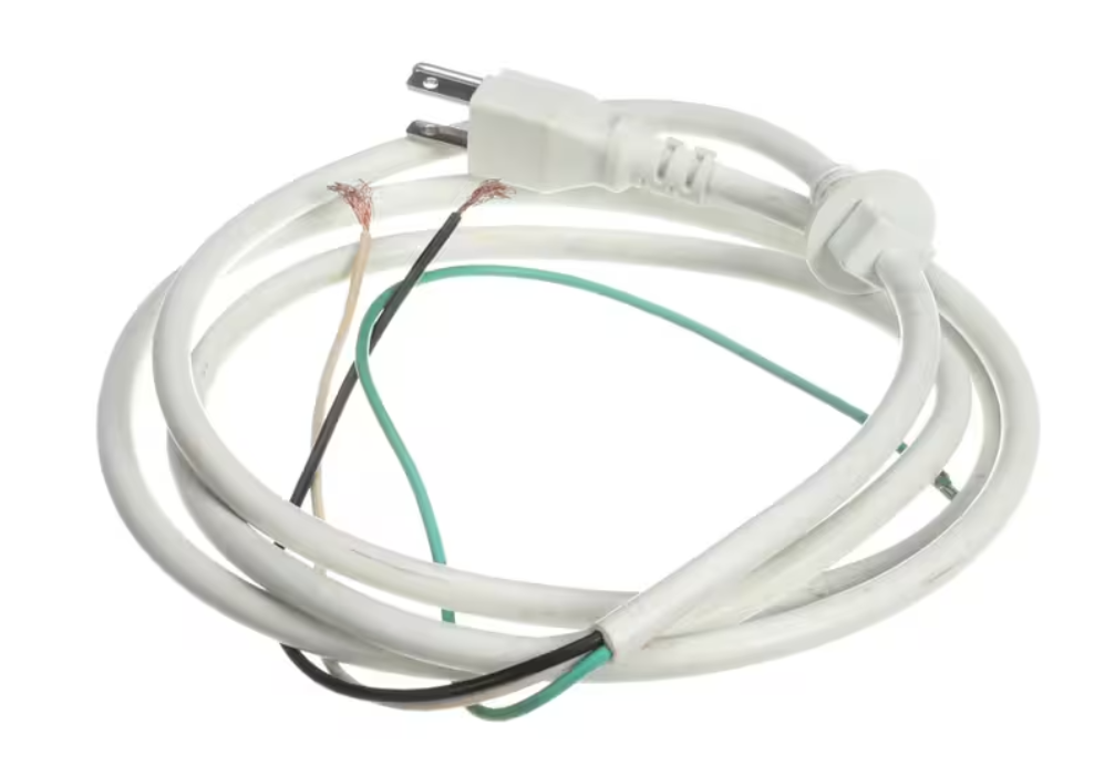 Magic Chef 17438100000586 Power Cord, White, for MCSTCW16W2/MCSTCW21W2/MCSTCW20W6