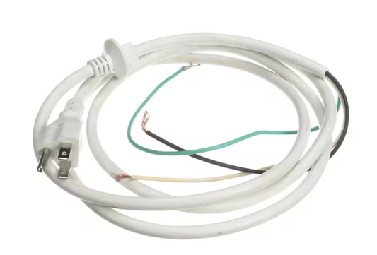 Magic Chef 17438100000586 Power Cord, White, for MCSTCW16W2/MCSTCW21W2/MCSTCW20W6