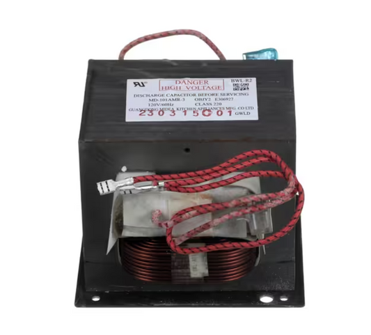 Magic Chef BWL-R2, MD-101AMR-3, OBJY2, E306927, Transformer, High Voltage, 120V, 60HZ, Class 220