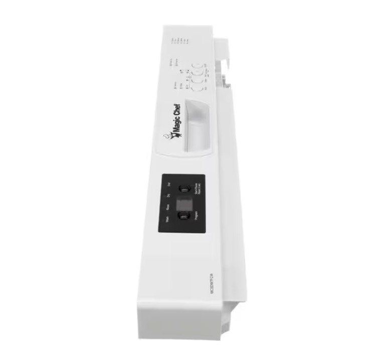 Magic Chef 42284433 Control Panel, White for MCSDW7FCW