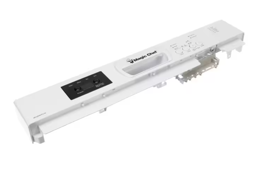 Magic Chef 42284433 Control Panel, White for MCSDW7FCW