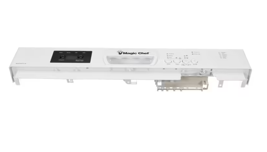 Magic Chef 42284433 Control Panel, White for MCSDW7FCW