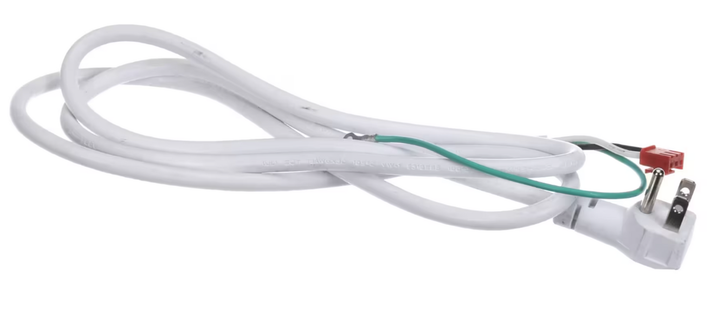 Magic Chef 806031411750 Power Cord, White, 120V