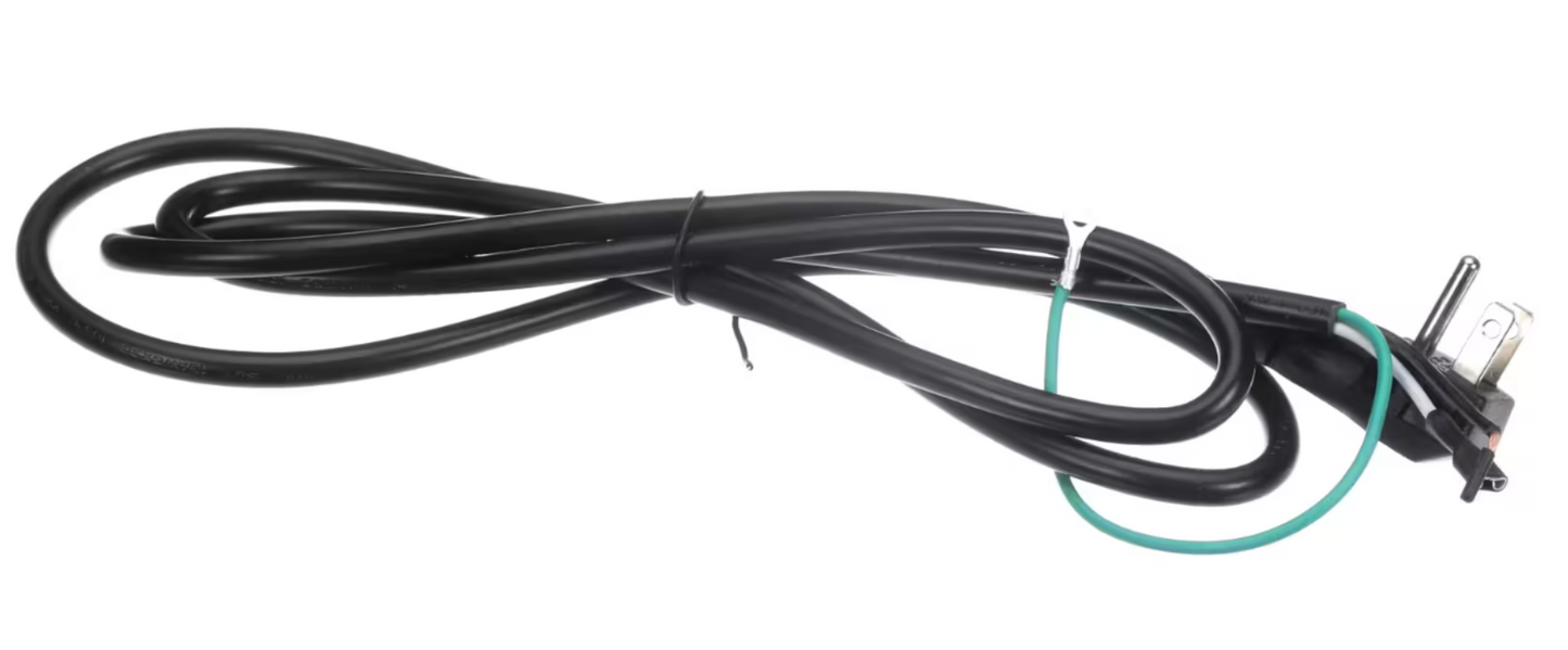 Magic Chef 80603141180A Power Cord, Black, 120V