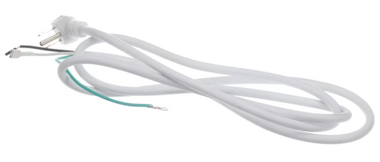 Magic Chef 80603141187A Power Cord, White, 120V