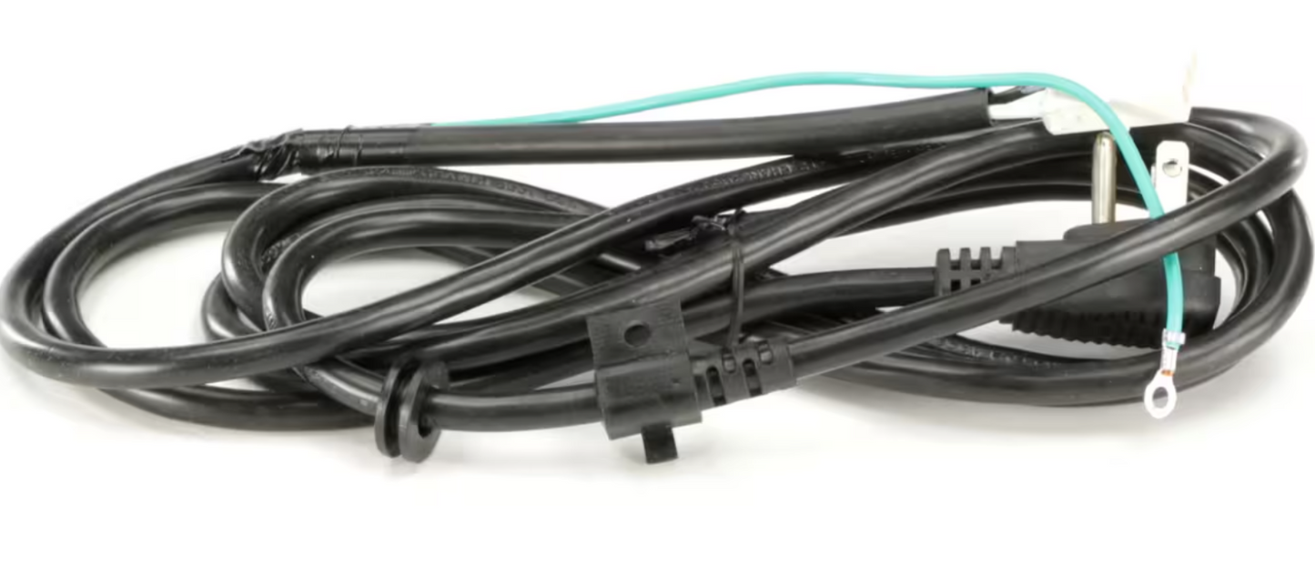 Magic Chef 17431000A00121 Power Cord with Right Angle Plug, 18AWG, SJT for Chest Freezer