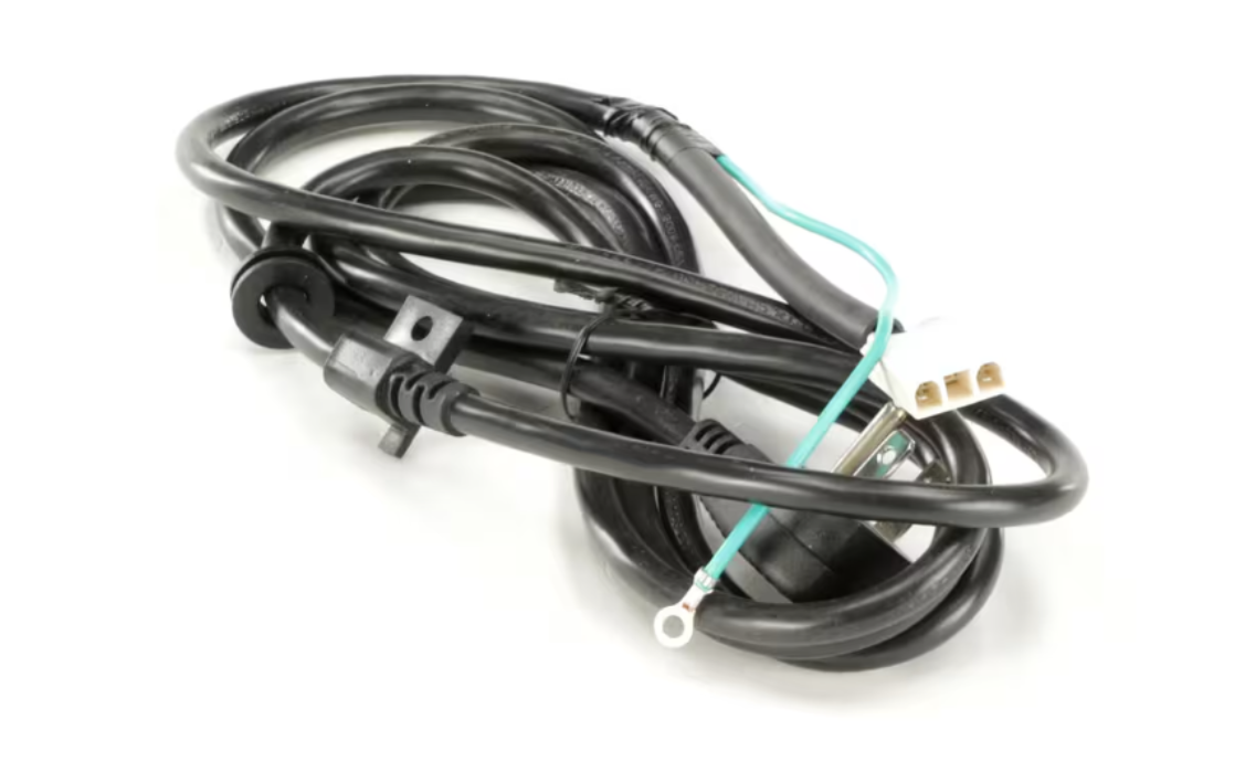 Magic Chef 17431000A00121 Power Cord with Right Angle Plug, 18AWG, SJT for Chest Freezer