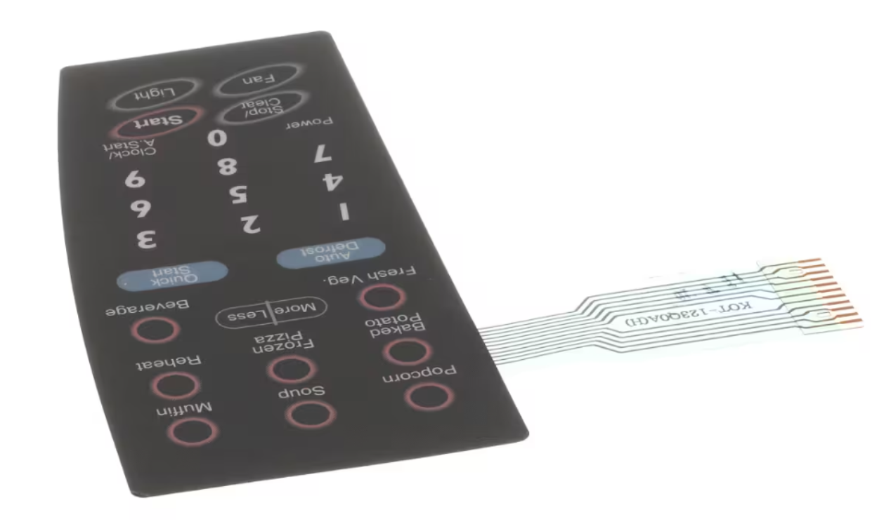Magic Chef KOT-123Q0A(H) Membrane Switch/Overlay, Controller, Microwave