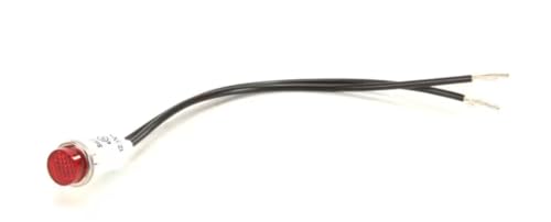 Fits Jade 1418 125V-. 3W Indicator Lamp, Red, 125V for JTRH-36B-36C, JTRH-48GT-36C, JTRH-36HT