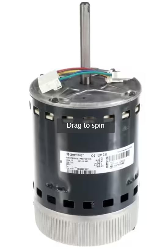 Fits Carrier HVAC HD46RE122 L3045 Blower Motor with Control Module, 120/240V, 50/60HZ, 1PH, 1050RPM, 3/4HP
