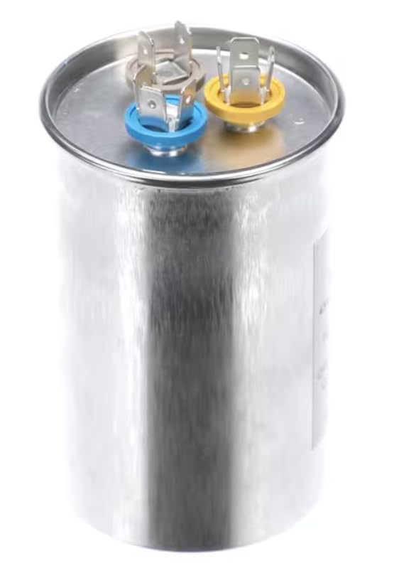 Fits Carrier HVAC C22.2 No. 190 A/2 Capacitor, Dual, 370/440 Volt, 50/60HZ, 45+5 MFD, Round for 50VL C42 30, 50VL C36 30, 50TM 004 300
