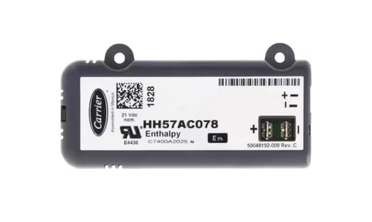Fits Carrier HVAC 2242 E4436 C7400A2025 50048192-009 Enthalpy Sensor for 581BEV072072AD, 48TCTD12 6A, 551BEX120000AJ